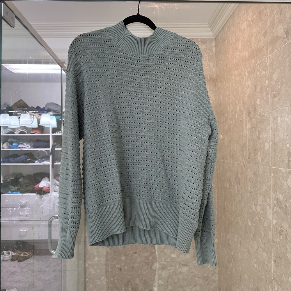 Varley Franco knit crew